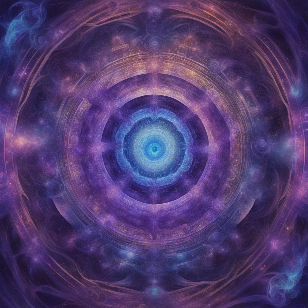 Artwork illustration for "Returning to Stillness", verse number 16 from the Dao DeGen collection