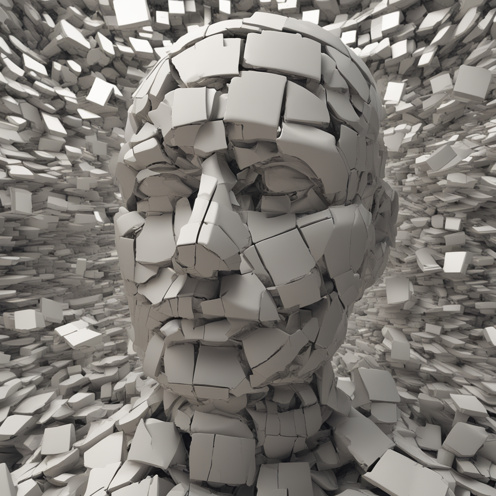 Artwork illustration for "When Simplicity is Lost", verse number 18 from the Dao DeGen collection