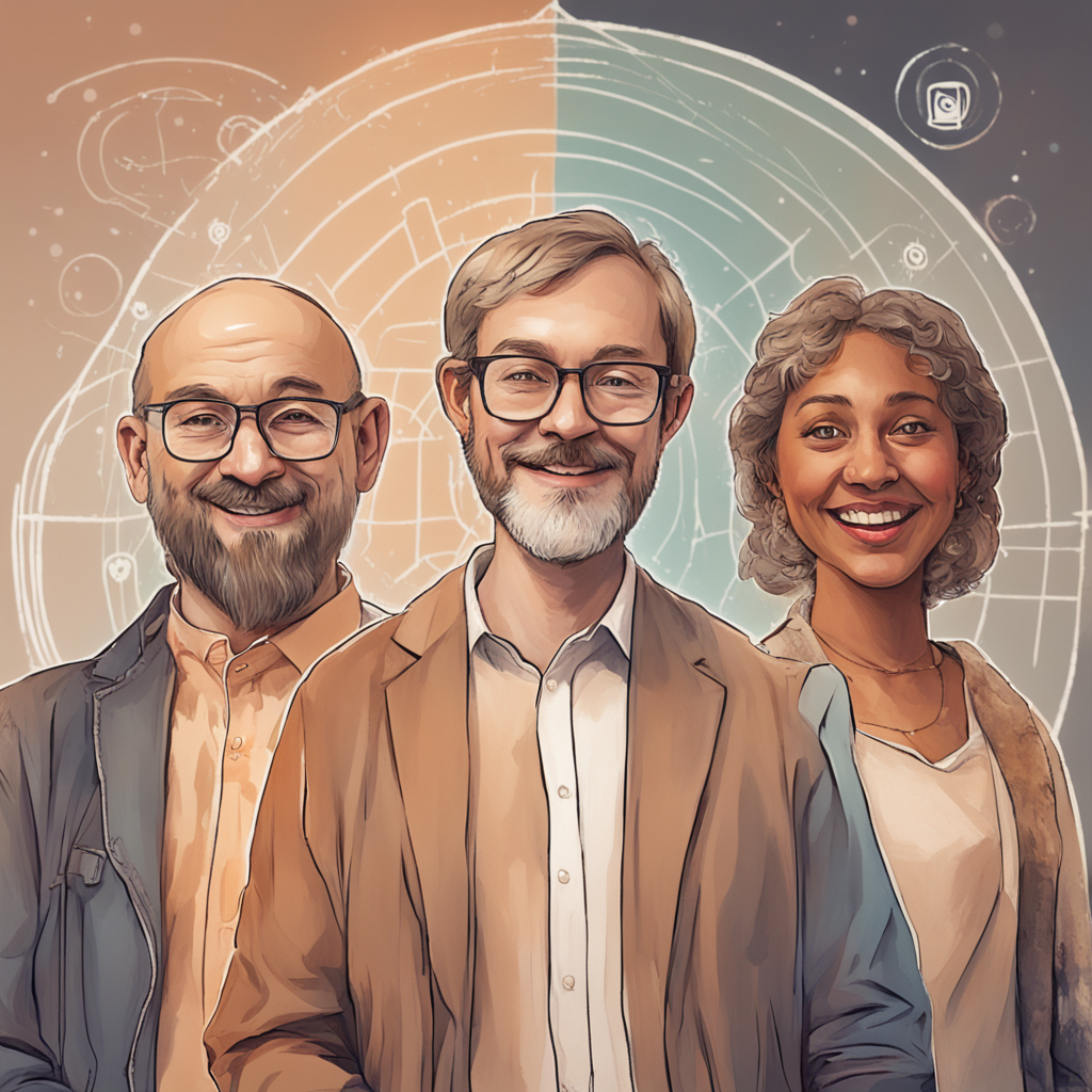 Artwork illustration for "The Three Types of Listener", verse number 41 from the Dao DeGen collection