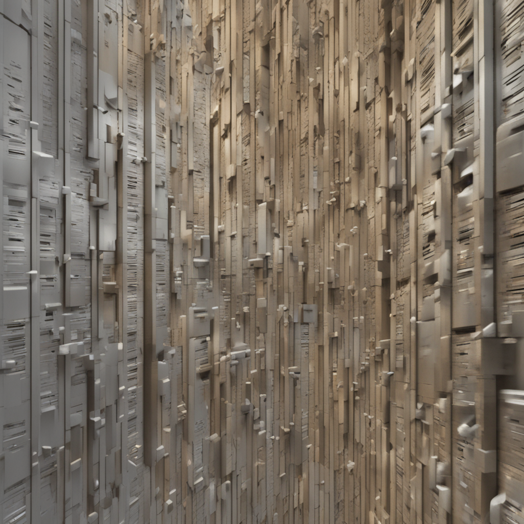 Artwork illustration for "Water Through Rock", verse number 43 from the Dao DeGen collection